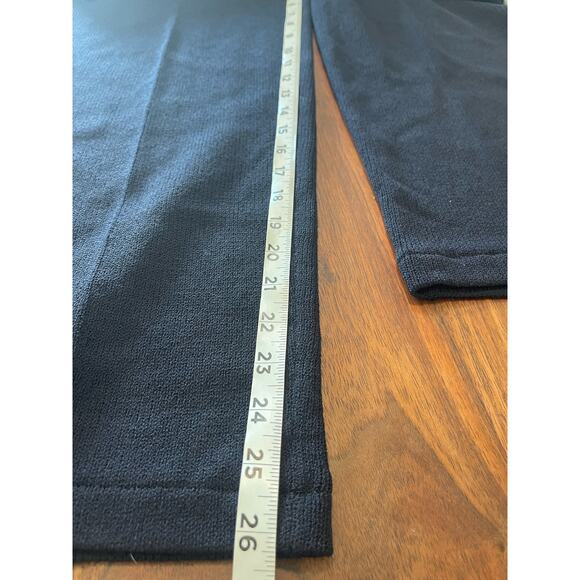 J.S.S knitwear 3 pcs suit small black/cream wool jacket pants tank womens lux - Picture 12 of 16